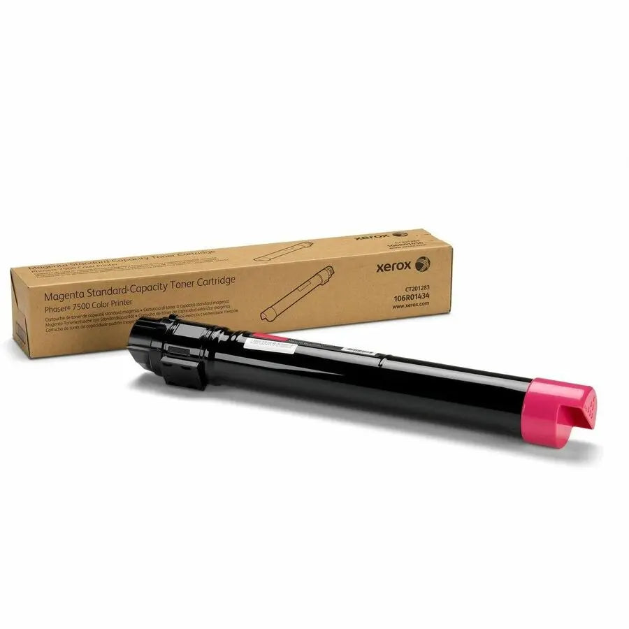 Xerox Genuine Phaser 7500 Magenta Standard Capacity Toner Cartridge (9600 Pages) - Part 106R01434