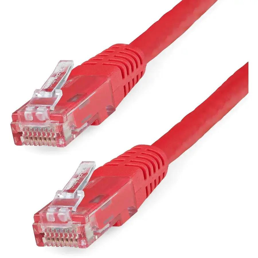 StarTech.com 2ft Red Cat6 Ethernet Patch Cable with PoE Support and UL Certification by StarTech.com
