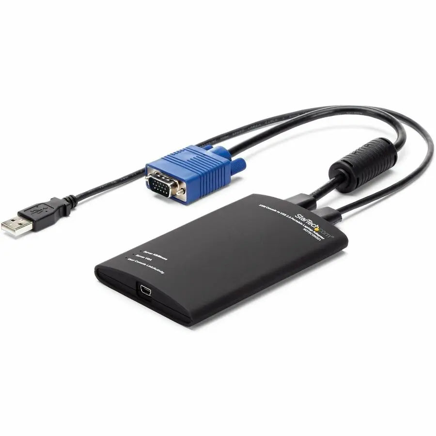 StarTech.com NOTECONS01 KVM Console to USB 2.0 Portable Laptop Crash Cart Adapter