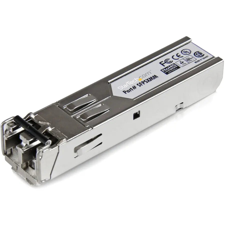 StarTech.com MSA Compliant SFP Transceiver Module - 1000BASE-SX Multi Mode Fiber, 550 ft Range