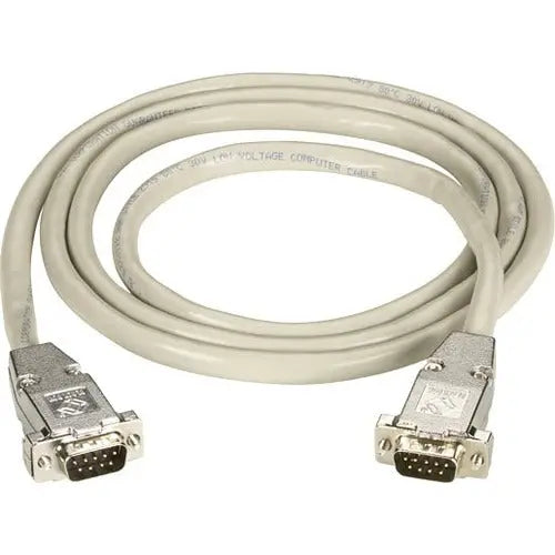 Black Box DB-9 Extension Cable - Reliable Serial Data Transfer, Beige, 9-Pin Male to Female