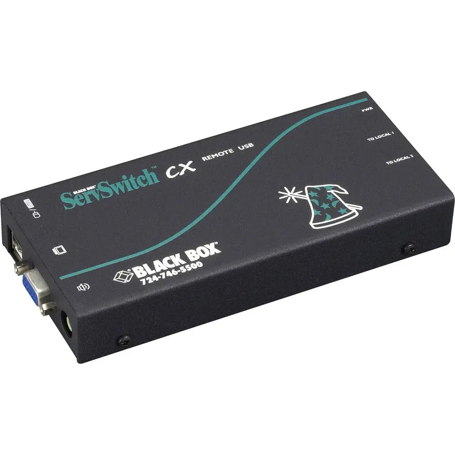 Black Box ServSwitch CX Uno USB Remote Access Module with Audio - Part KV04AU-REM