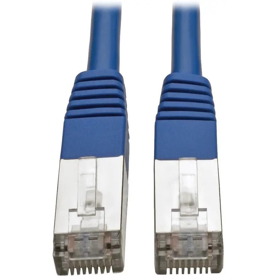 Eaton Tripp Lite Series N105-015-BL 15 ft Cat5e Shielded Ethernet Patch Cable - Blue by EATON TRIPP LITE SERIES CONNECTIVIT