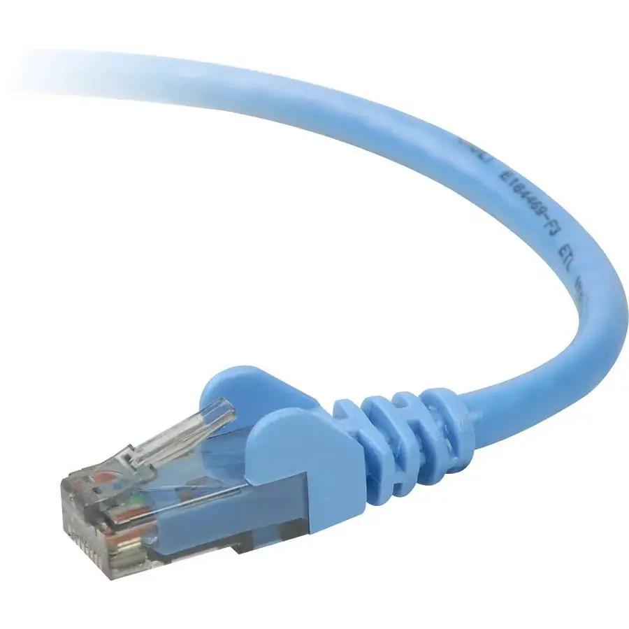 Belkin CAT6 Ethernet Patch Cable, RJ45 M/M, Blue - Reliable Network Connection for LANs and Internet by Belkin International, Inc