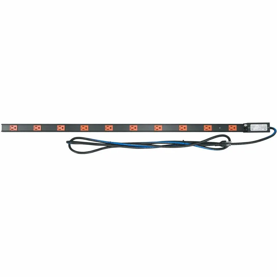 Middle Atlantic PDT Series Vertical Power Strip - 10 Outlets, 15 Amp Rack-Mounted Power Distribution Unit