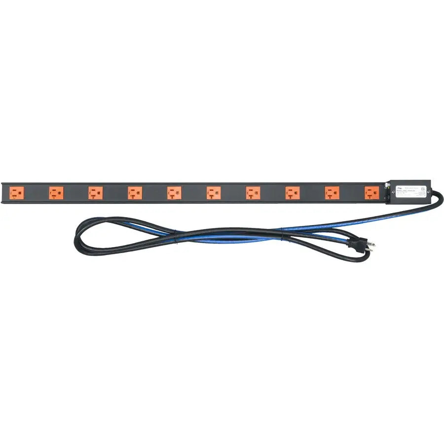 Middle Atlantic PDT-1020C-NS Vertical Power Strip with 10 Outlets and 20 Amp Capacity
