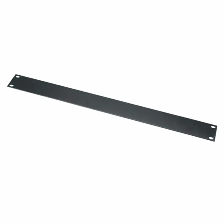 Middle Atlantic PHBL-1 1RU Flat Aluminum Rack Blank Panel – Durable Black Finish
