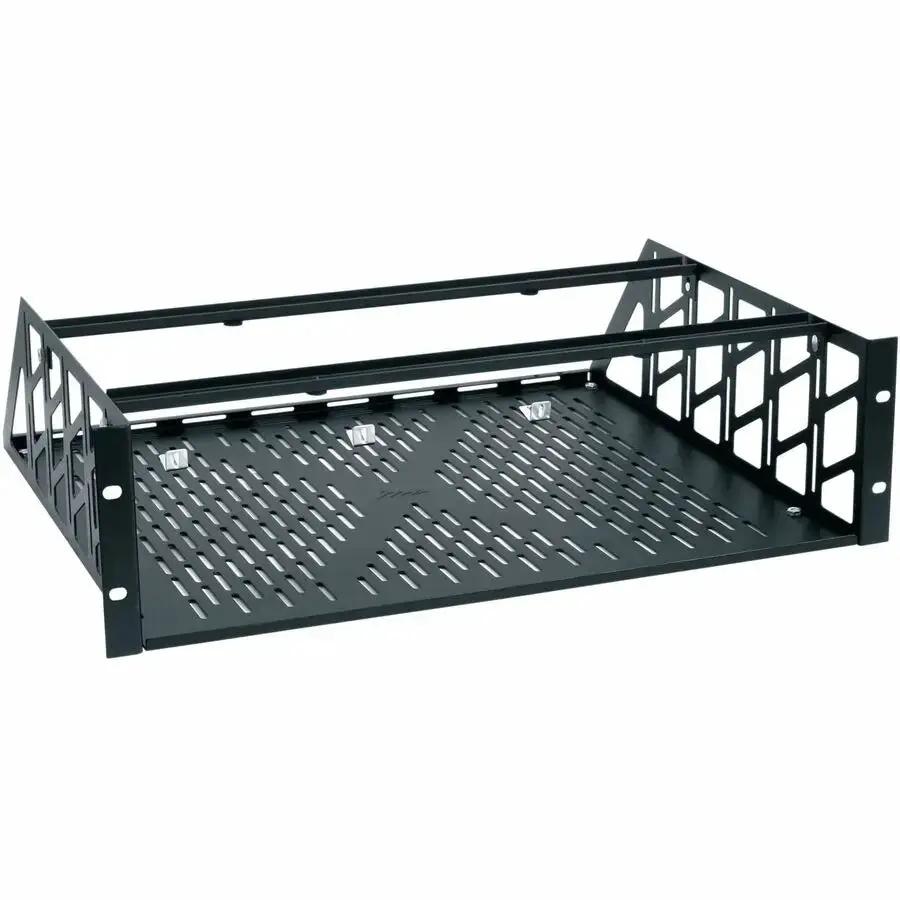 Legrand Group Middle Atlantic RC Series 3RU Clamping Rack Shelf - 19 Inch Width, 15.4 Inch Depth, Black Powder Coat Finish by Legrand Group