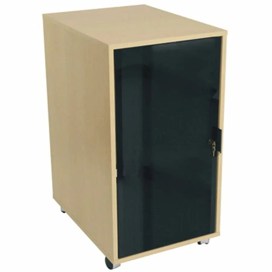 Legrand Middle Atlantic RK-GD12 12U Tempered Glass Front Door for Laminate Racks