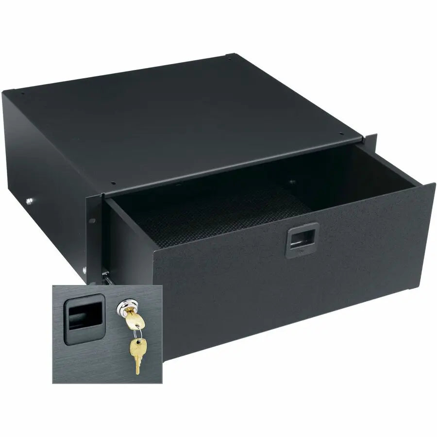 Middle Atlantic 4RU Heavy Duty Rack Mounted Drawer with Lock - Legrand TD4LK