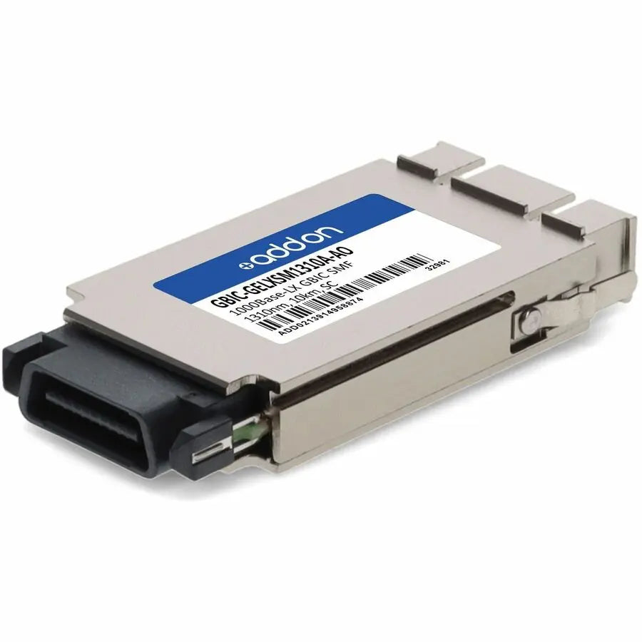 AddOn HP GBIC-GELXSM1310A Compatible 1000Base-LX Gigabit Ethernet Transceiver (SMF, 1310nm, 10km, SC)