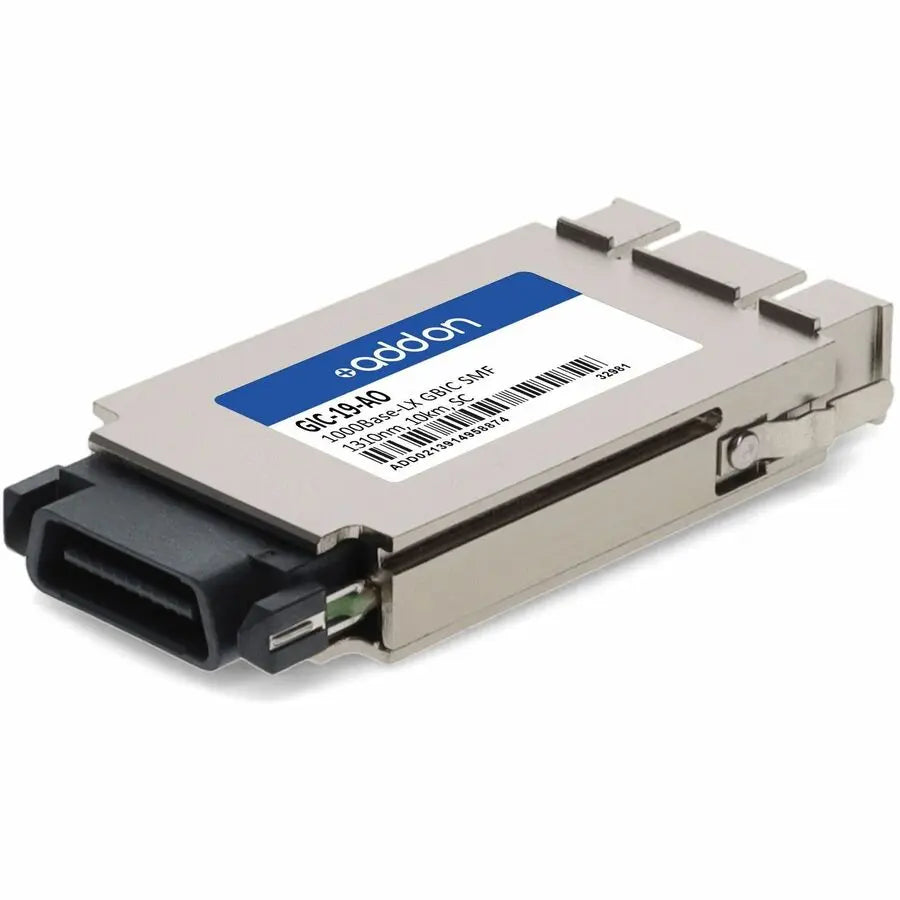 AddOn Riverstone® GIC-19 Compatible 1000Base-LX GBIC Transceiver (SMF, 1310nm, 10km, SC Connector)