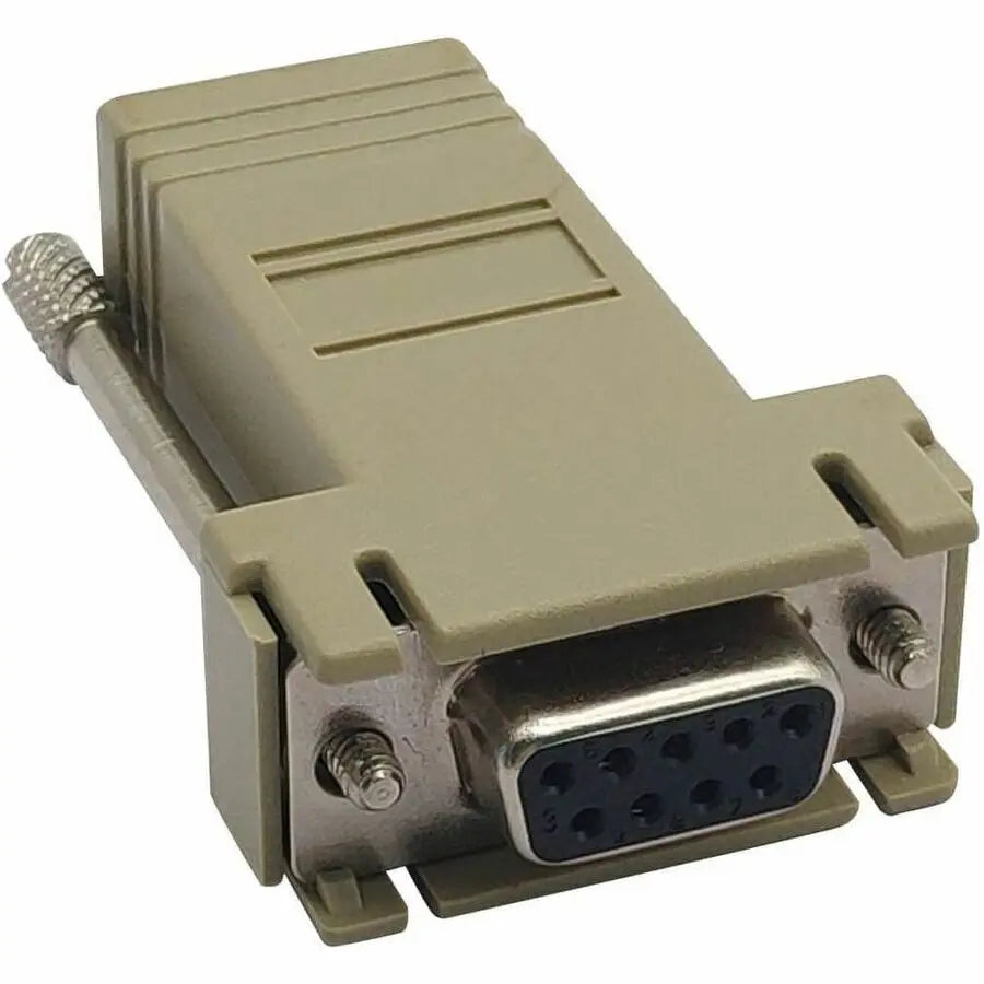 Eaton Corporation Tripp Lite B090-A9F Modular Serial Adapter with Straight-Through Wiring (DB9F to RJ45F)