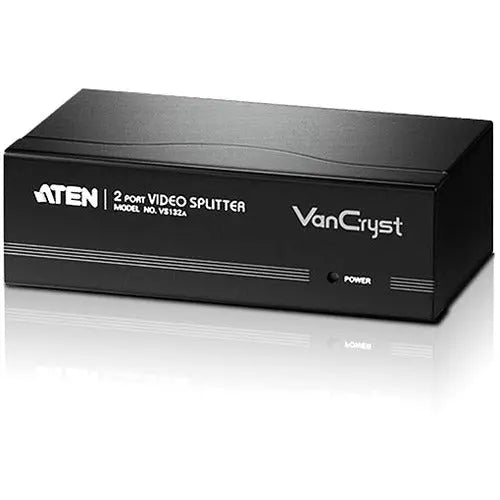 ATEN VS132A Video Splitter – Dual Output VGA Amplifier for High-Quality Video Distribution