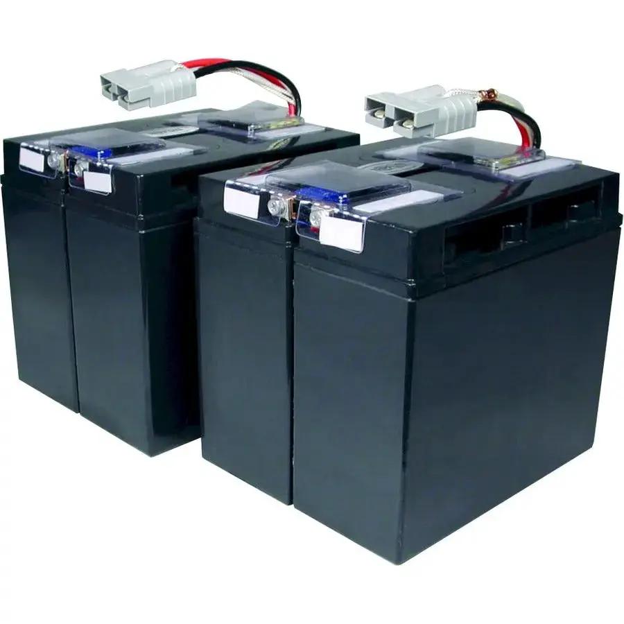 Eaton Tripp Lite Series RBC11A UPS Replacement Battery Cartridge Kit – 2 Sets of 2 Batteries for Select APC Models by Eaton Corporation