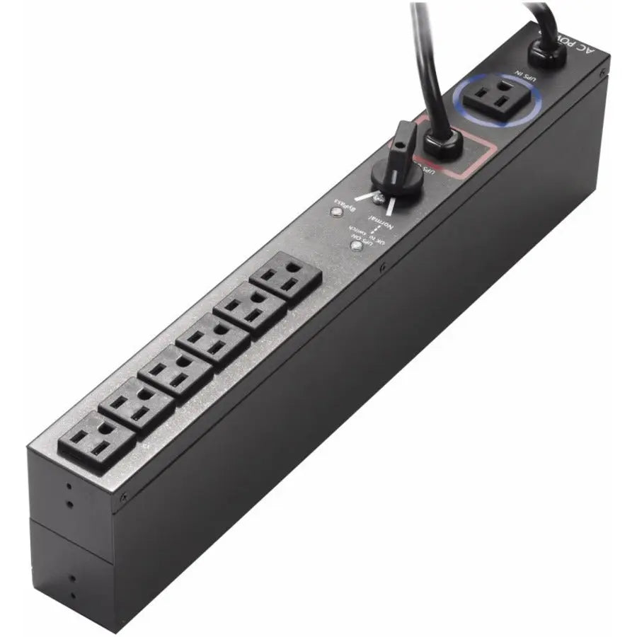 Eaton Basic Rack PDU HotSwap MBP 1U 110-125V 12A 1.44 kW with NEMA 5-15P and 6-15R Receptacles