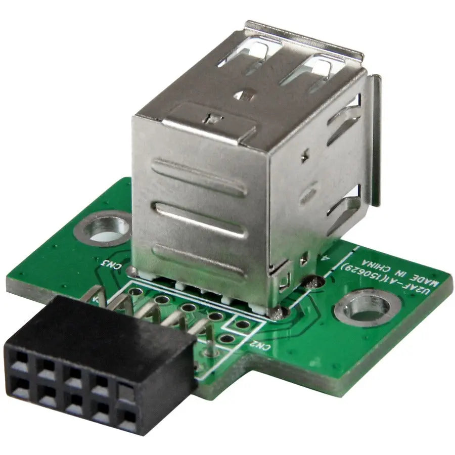 StarTech.com USBMBADAPT2 2-Port USB Motherboard Header Adapter - USB A to 10-Pin Header F/F