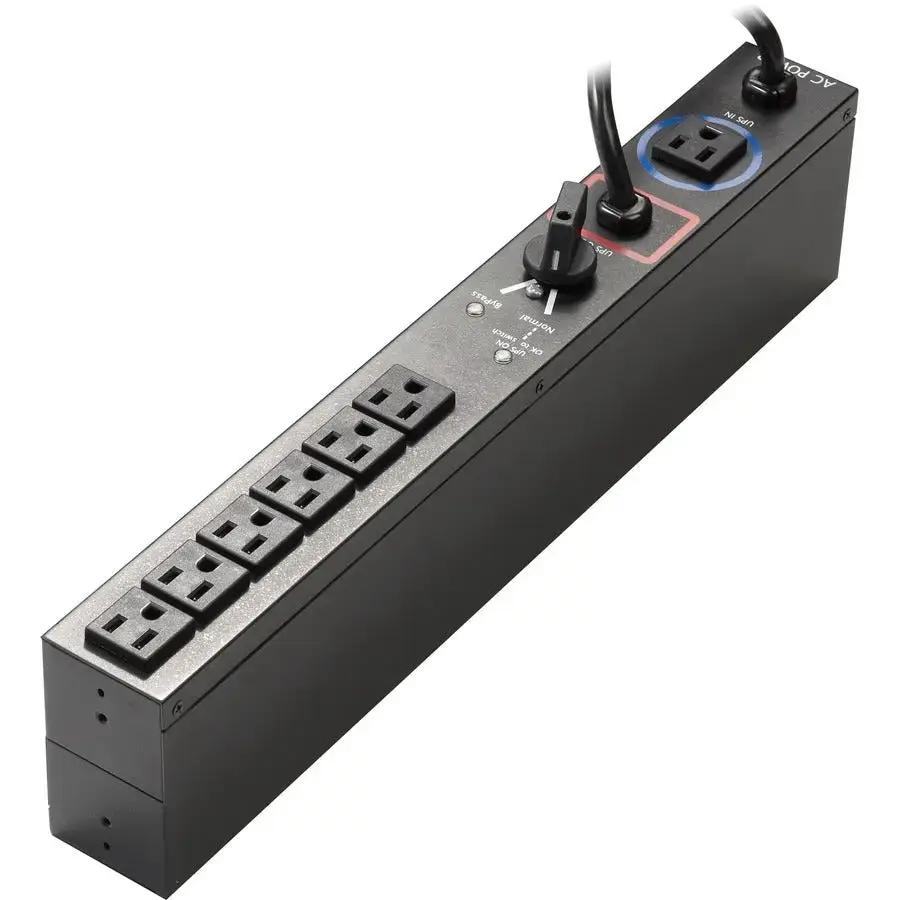 Eaton EHBPL2000R-PDU1U FlexPDU 6-Outlets Rack-Mountable Power Distribution Unit with HotSwap Maintenance Bypass by Eaton Corporation