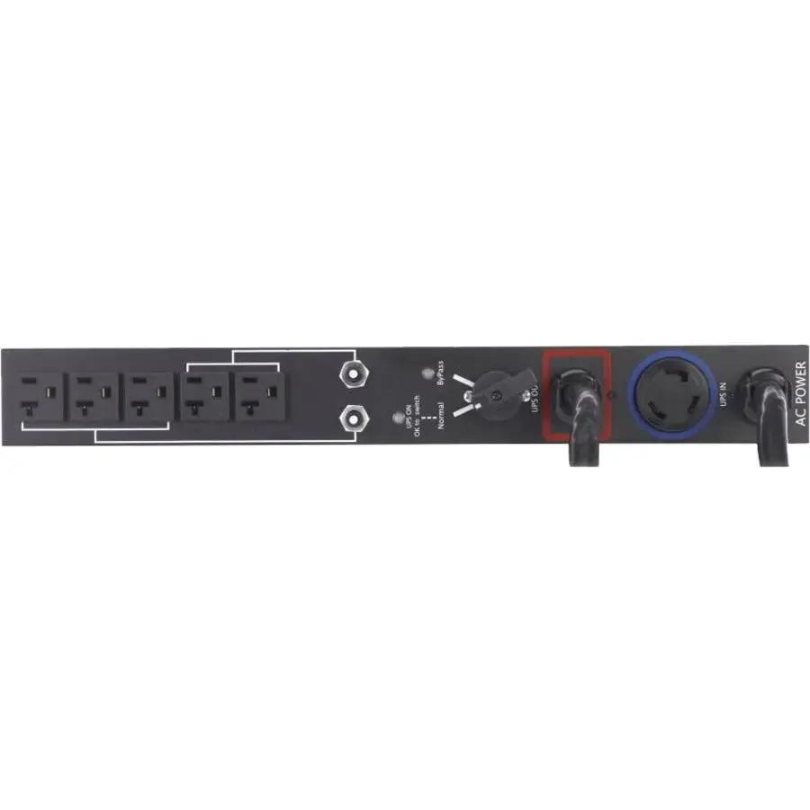 Eaton Basic Rack PDU HotSwap MBP EHBPL3000R-PDU1U – 5 Outlets, 2U Rack-Mountable Power Distribution Unit for Data Centers by Eaton Corporation