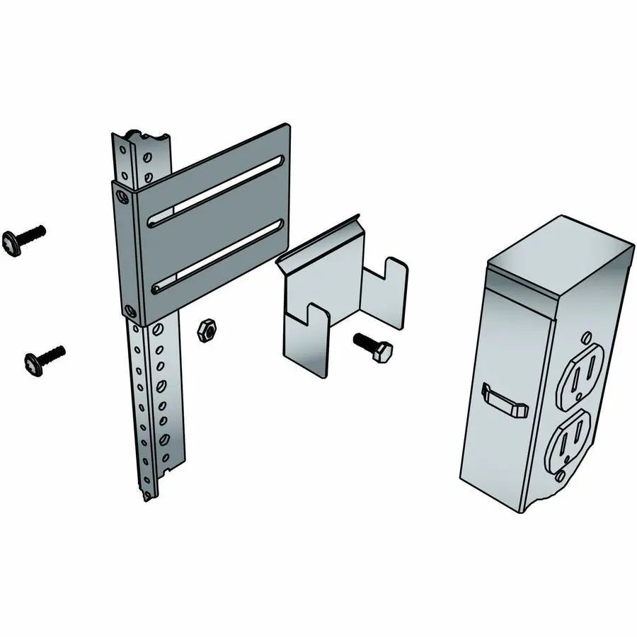 Middle Atlantic PB-5A PDU Mounting Bracket for AXS, SLIM 5, RL, RLA, and MK Series Racks