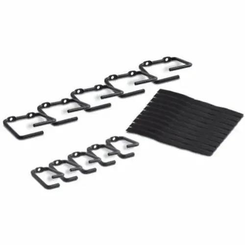Schneider Electric AR8113A APC NetShelter Cable Management Rings - Black, Set of 10 by Schneider Electric SA