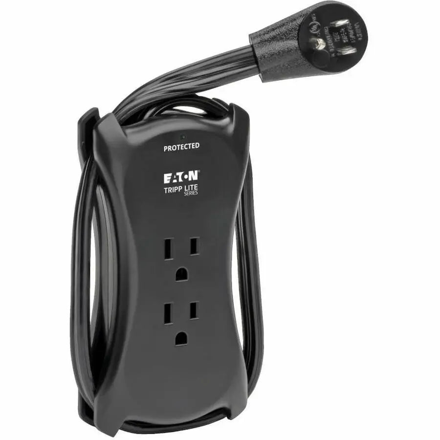 Eaton Corporation Tripp Lite Protect It! TRAVELER3USB 3-Outlet Travel Surge Protector with Dual USB Charging Ports