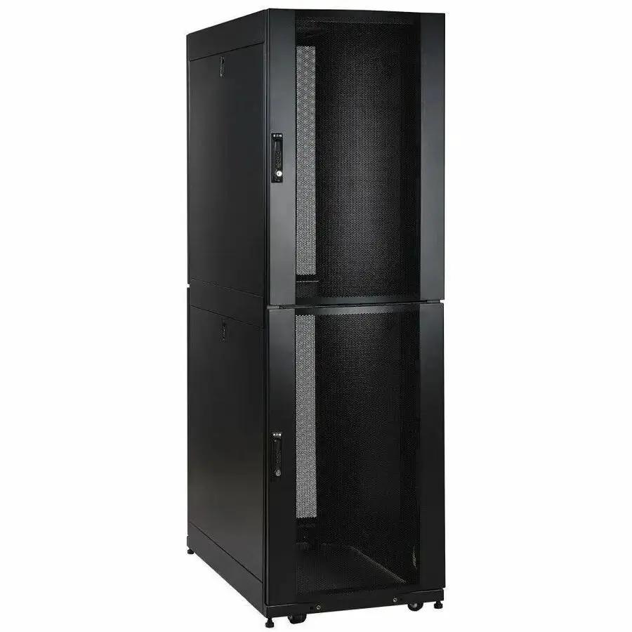 Eaton Corporation Tripp Lite SR42UBCL 42U Co-Location Rack Enclosure Cabinet with Dual Compartments by Eaton Corporation