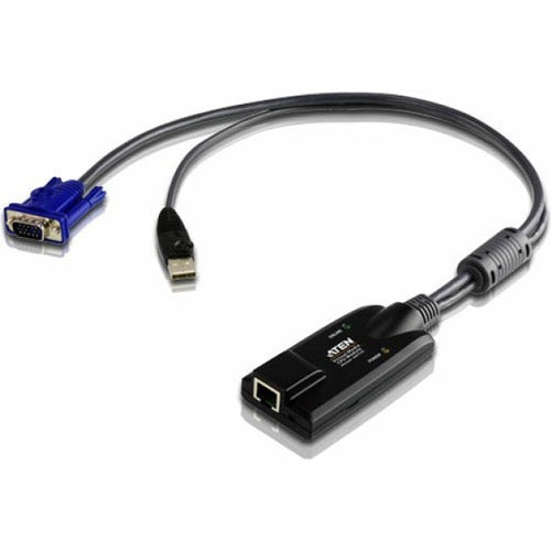 ATEN Technology KA7175 KVM Adapter Cable – Virtual Media Support with 1920x1200 Resolution