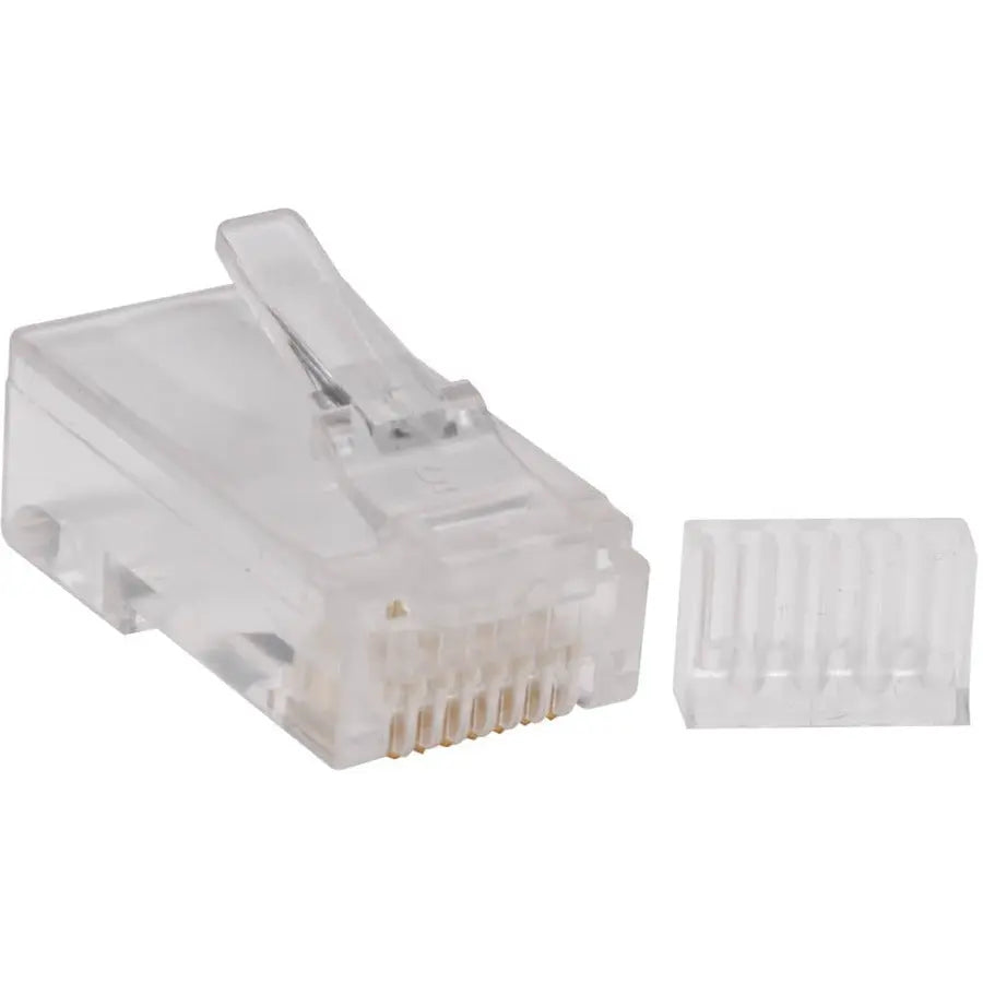Eaton Corporation N230-100 Tripp Lite Cat6 RJ45 Modular Connector Plug with Load Bar – 100 Pack