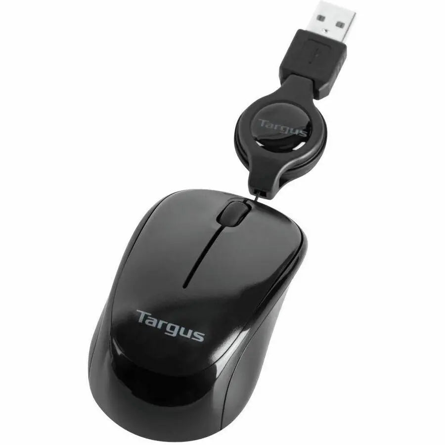 Targus Compact BlueTrace Mouse - Portable USB Optical Mouse for Travel and Home Use