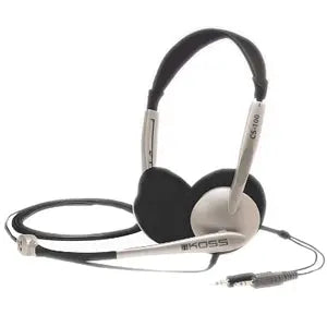 Koss CS100 Binaural Headset for Computer — Semi-Open Over-the-Head Design with Rich Stereo Sound and Clear Microphone