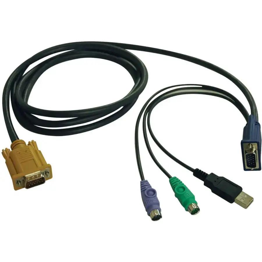 Tripp Lite P778-006 USB/PS2 Combo KVM Cable Kit for NetDirector Switches - 6 ft. by Eaton Corporation