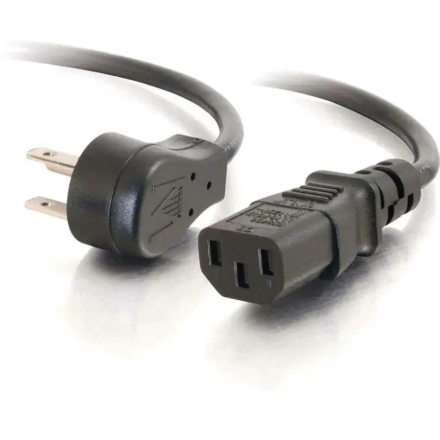 C2G 3ft 18 AWG Universal Flat Panel Power Cord (NEMA 5-15P to IEC320C13) by Legrand Group