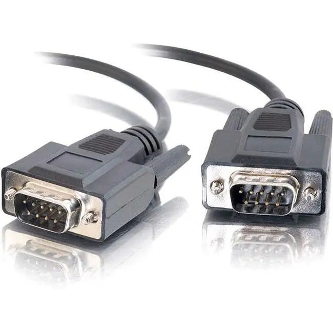 C2G 6ft DB9 Serial RS232 Cable - Male to Male, Shielded Data Transfer Cable by Legrand Group by Legrand Group