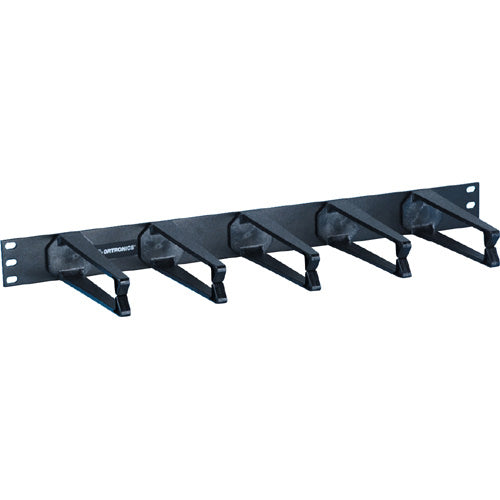 Legrand Group Ortronics OR-808045590 1U Black Cable Management Panel for Rack Mounting