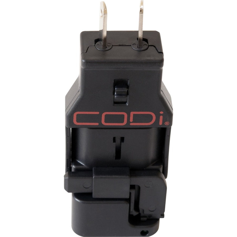 CODi Universal AC Power Adapter A01036 – International Travel Power Plug with USB and Multi-Region Compatibility
