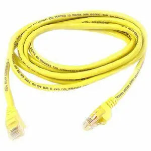 6IN CAT6 YELLOW UTP SNAGLESS   CABL