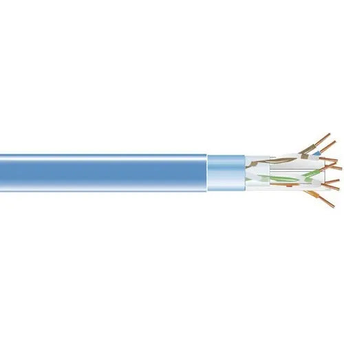 Black Box CAT6 400-MHz Solid Bulk Cable F/UTP CMR PVC 1000ft Spool