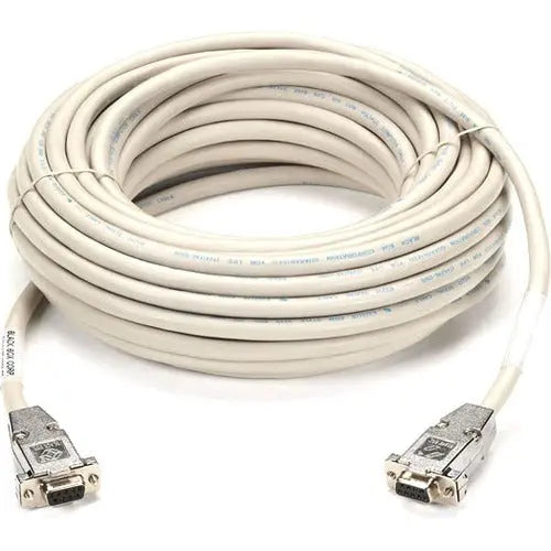 Black Box EYN257T-0006-FF RS232 Shielded Null Modem Cable, 6 ft. (1.8 m), DB9 Female to Female