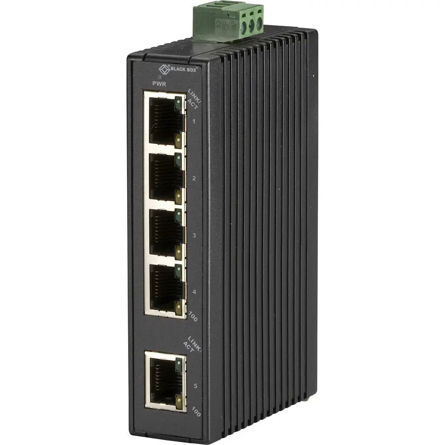 Black Box Corporation LBH120A-H Hardened Mini Industrial Ethernet Switch