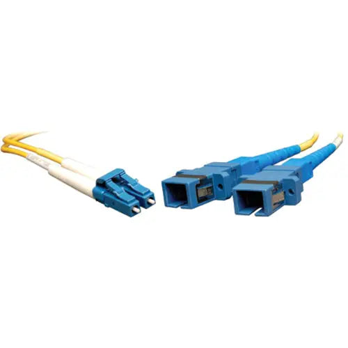 Eaton Tripp Lite N458-001-9 Duplex Fiber Optic Cable – LC Male to SC Female Adapter, 9/125 Singlemode