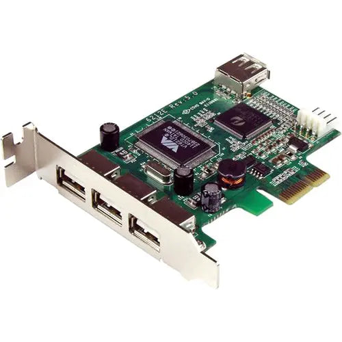 StarTech.com 4-Port PCI Express Low Profile High-Speed USB Card (PEXUSB4DP)