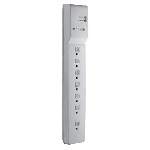 Belkin 7-Outlet Commercial Power Strip Surge Protector with 7ft Cord – 2160 Joules Energy Protection