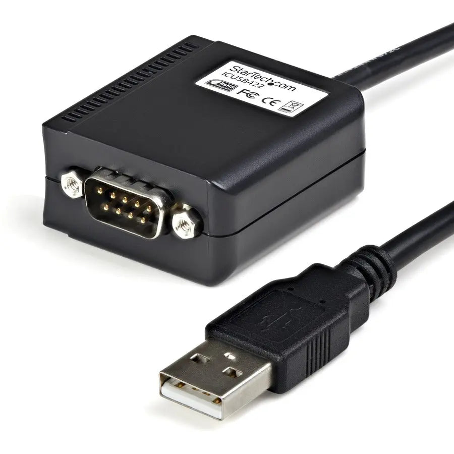 StarTech.com 6ft RS422/485 USB Serial Adapter with COM Port Retention - TAA Compliant