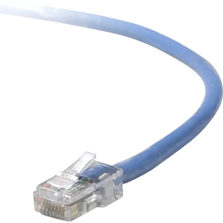 Belkin Cat.5e UTP Patch Cable - Blue, 10 ft, TAA Compliant Network Cable with Gold Plated Connectors by Belkin International, Inc
