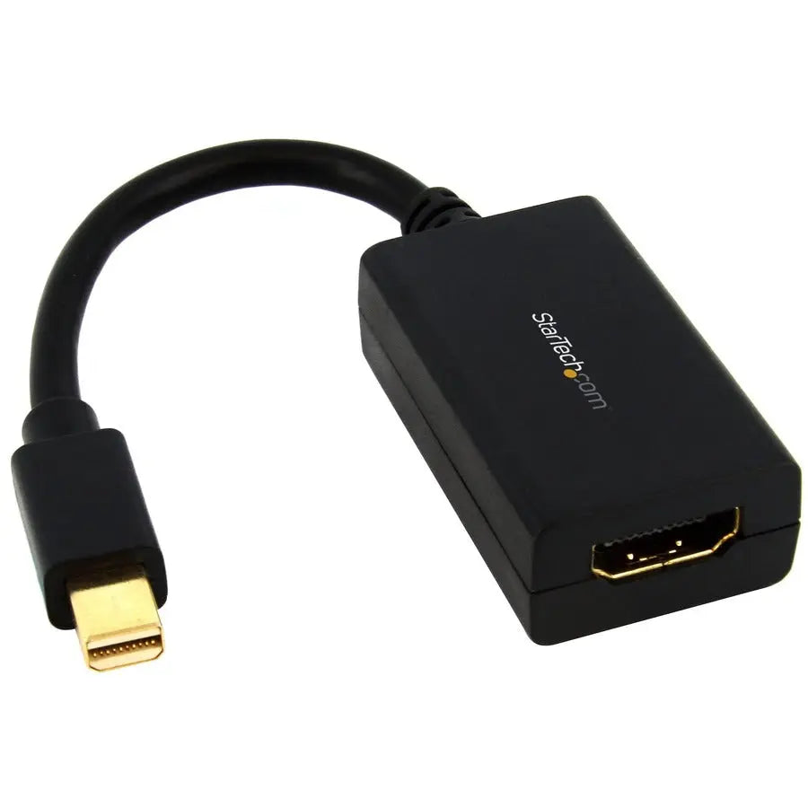 StarTech.com Mini DisplayPort to HDMI Adapter MDP2HDMI for High-Resolution Video and Audio