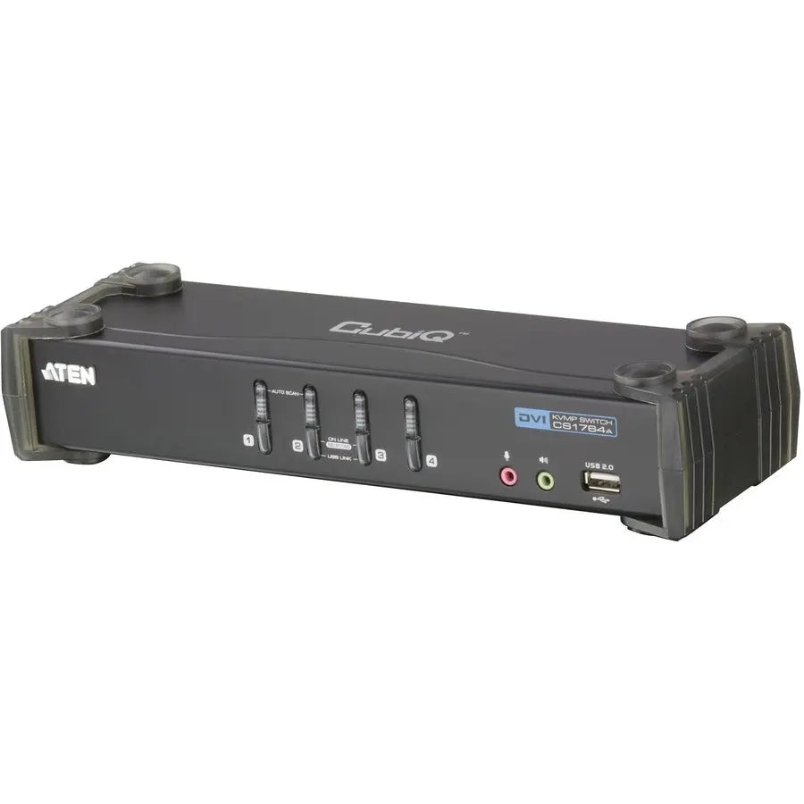 ATEN CS1764A KVM Switch with DVI Support and 2-Port USB 2.0 Hub