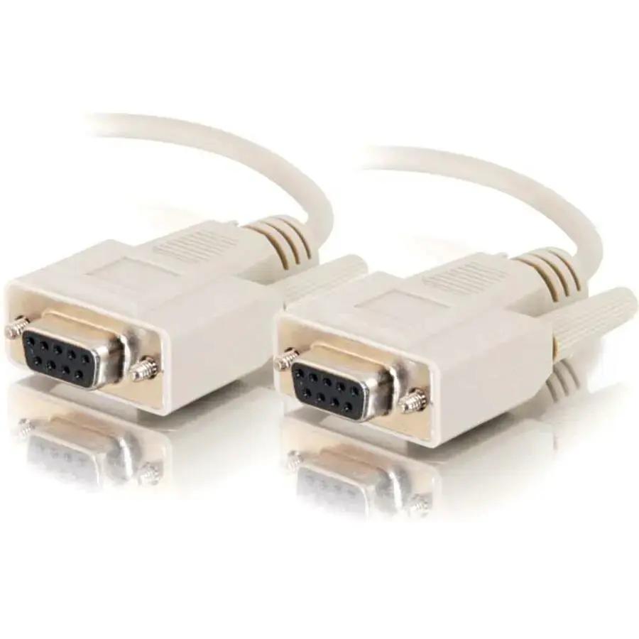 C2G 10ft DB9 Female to Female Extension Cable – Reliable Data Transfer for Serial Devices by Legrand Group