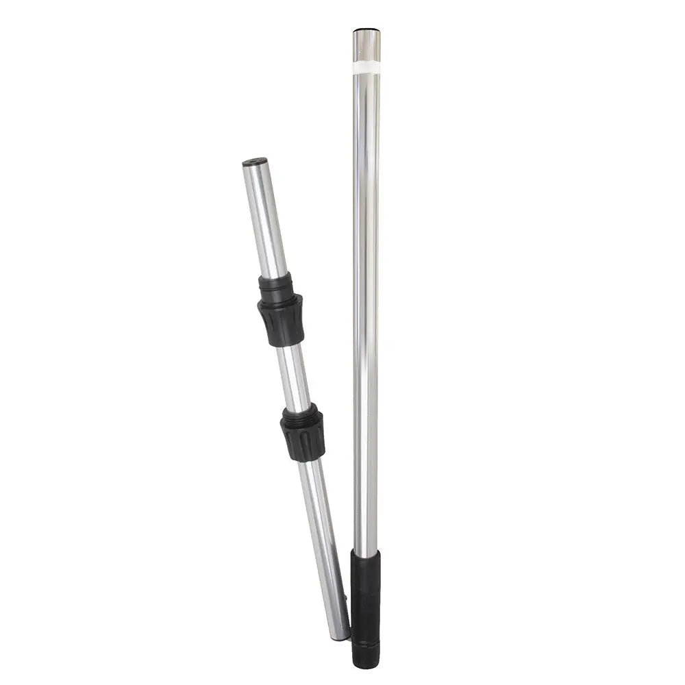 Perko 1665DP6ALU 48-inch White All Round Plug-In Pole Light with Fold-In Design