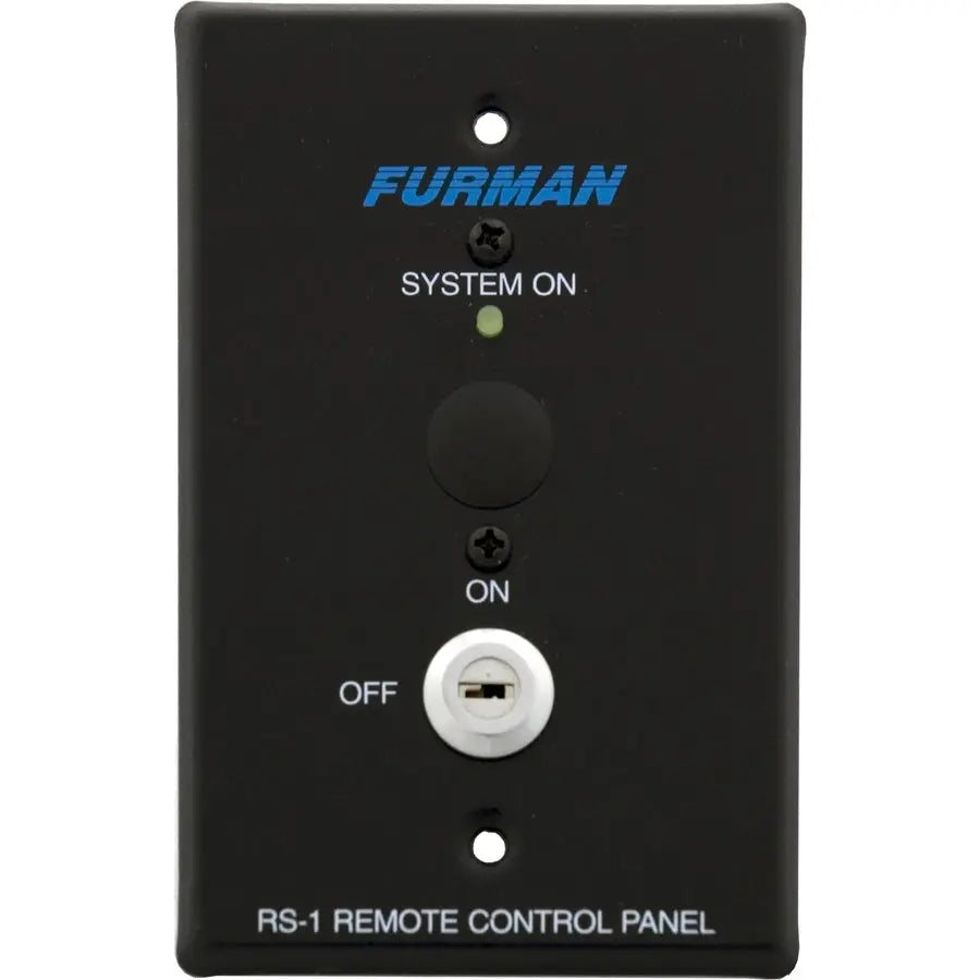 Furman RS-1 Device Remote Control - Black, Easy Remote Switching for Power Sequencers and Distribution